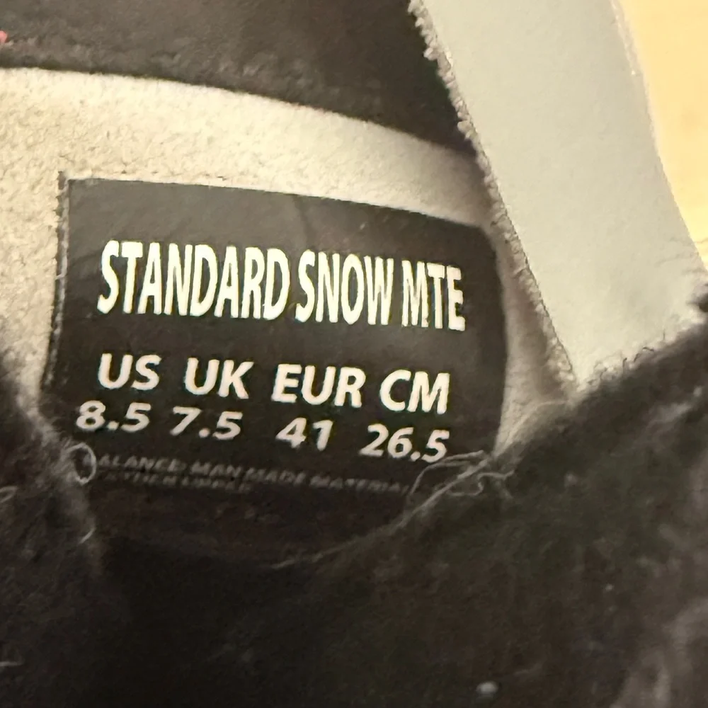 Vans Black, Gray & White Men's Rain & Snow Boots